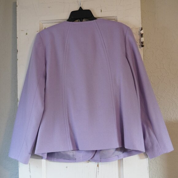 Talbots Blazer size 16 Lavender color - Picture 4 of 9